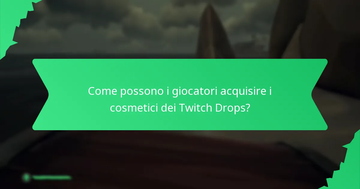 Quali sono le diverse variazioni cosmetiche disponibili attraverso i Twitch Drops?