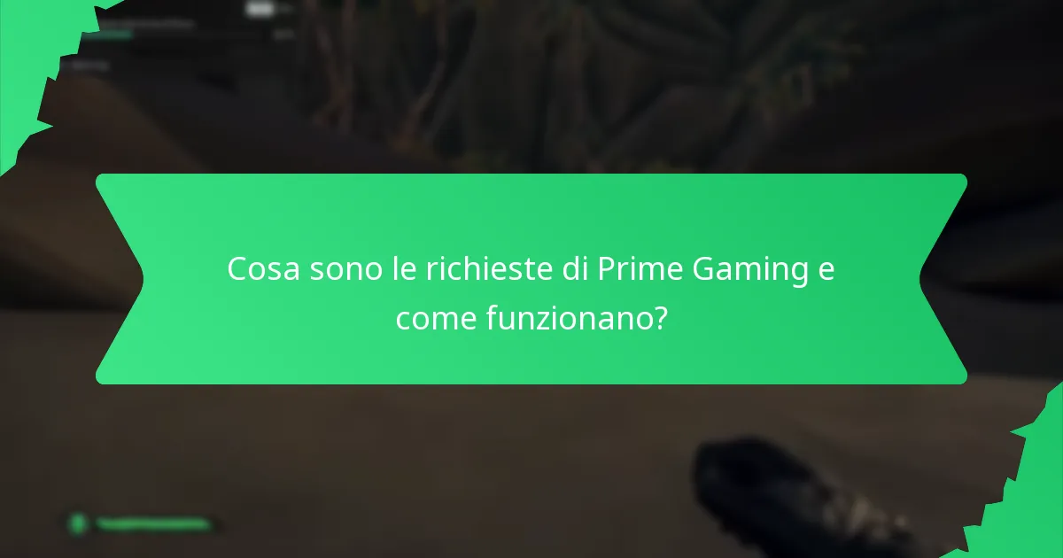Quali ricompense esclusive sono disponibili tramite Prime Gaming?